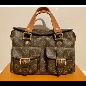 Authentic Louis Vuitton Manhattan Handbag
